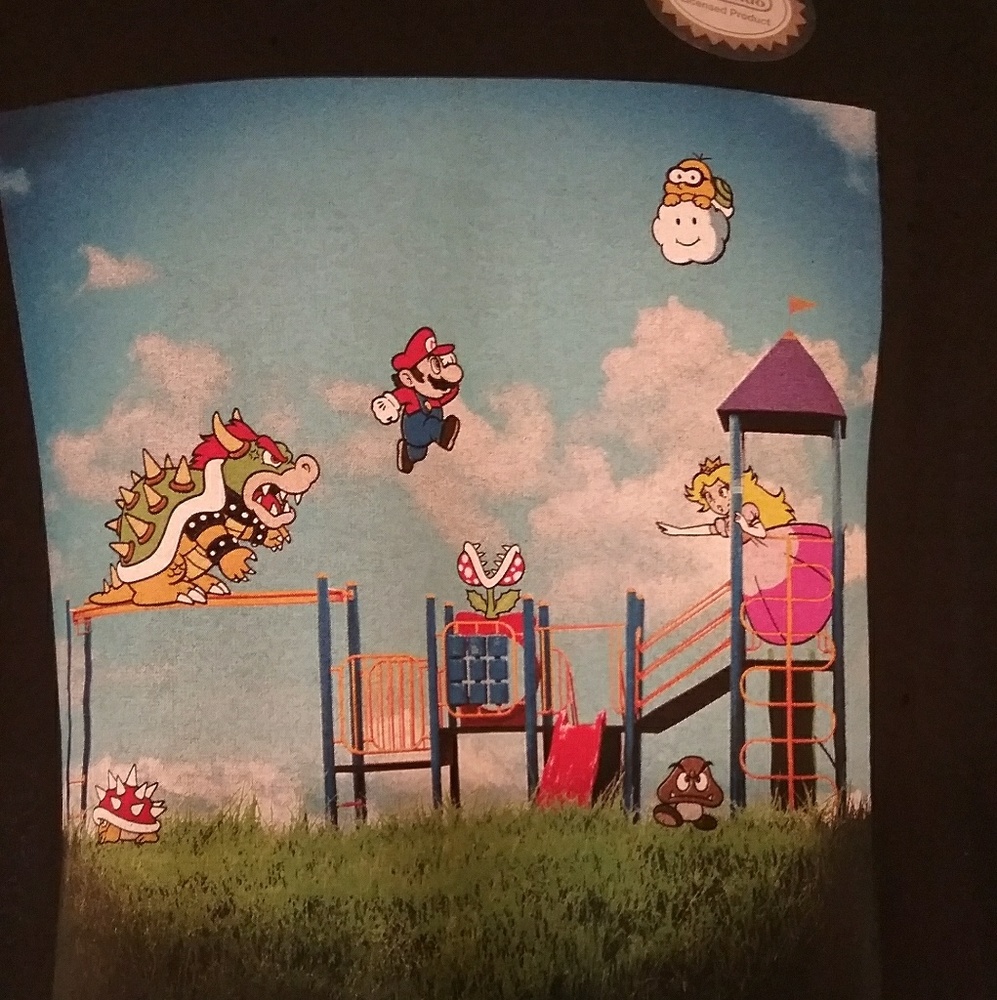 Super Mario Bros. Short Sleeve T-shirt (2XL) - Picture 3 of 6